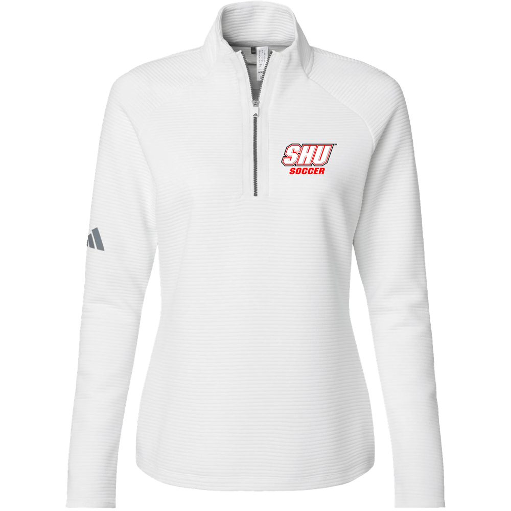 SHU Soccer Adidas Women's Spacer Quarter-Zip Pullover