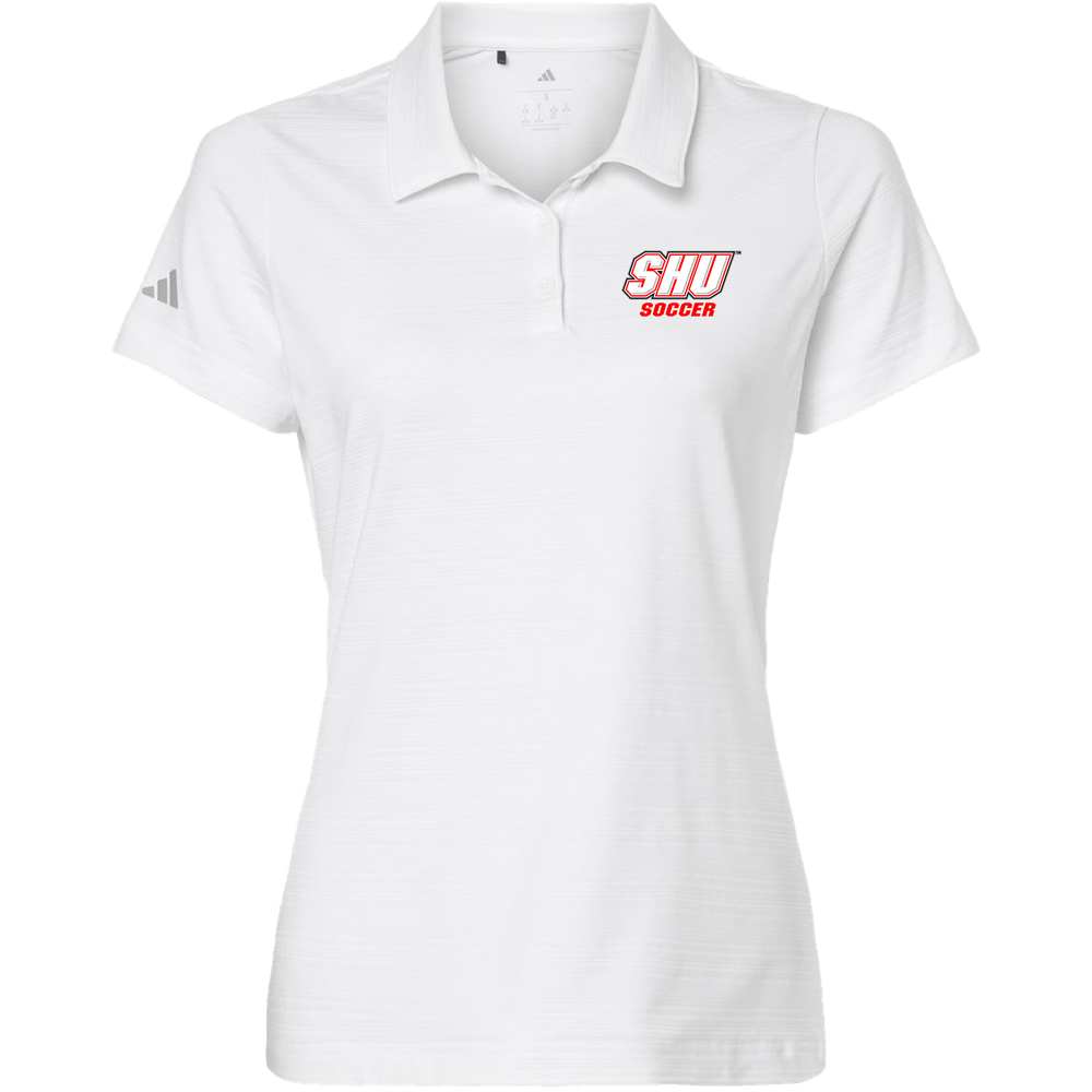 SHU Soccer Adidas Women's Textured Stripe Polo